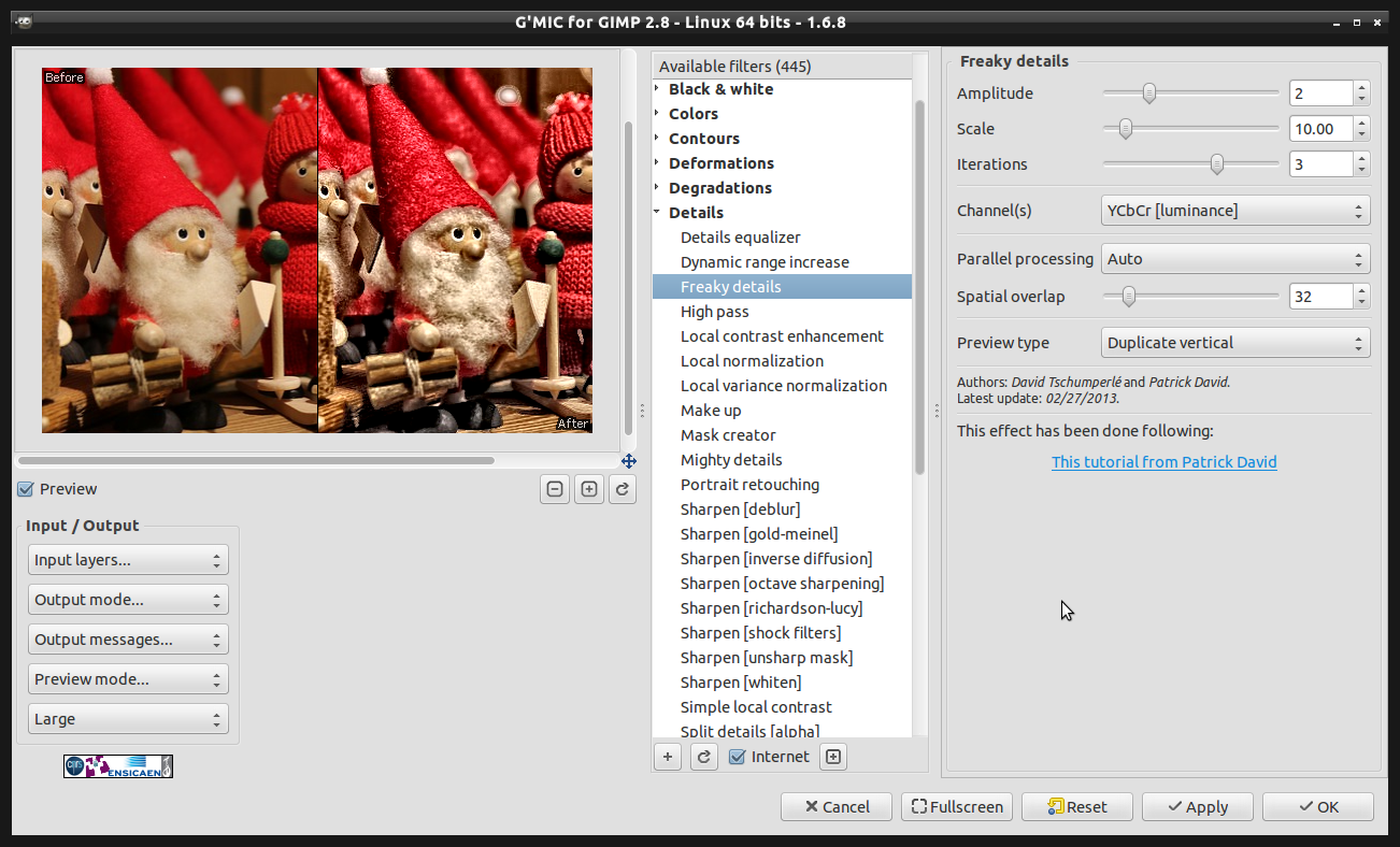 gmic plug-in for gimp gmic plug-in for gimp